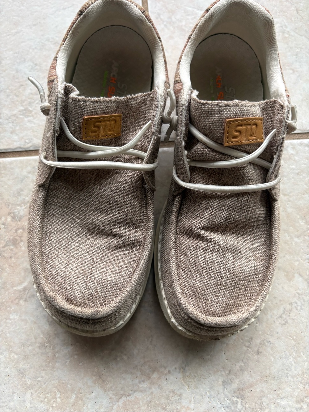 Casual Women's Loafers in Light Brown by OluKai